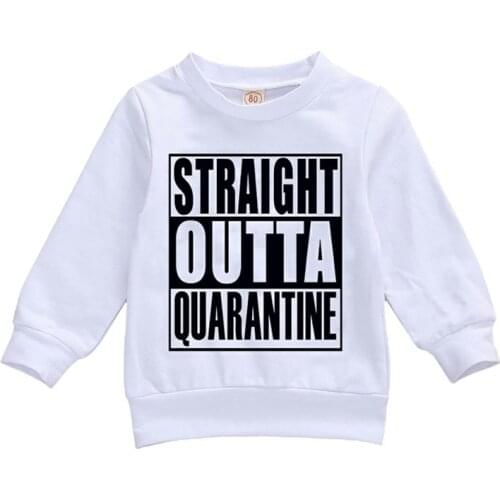 0-24M Baby Children’s Crew Neck Pullover Hoodies Newborn Boy and Girl’s Long Sleeve Letter Print Sweater Sweatshirts Fall Coat