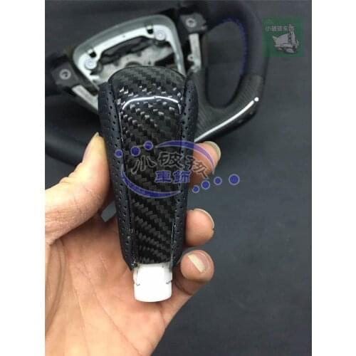 Fit for NISSAN TEANA teana carbon fiber shift knob gear shift paddle lever gear head handball