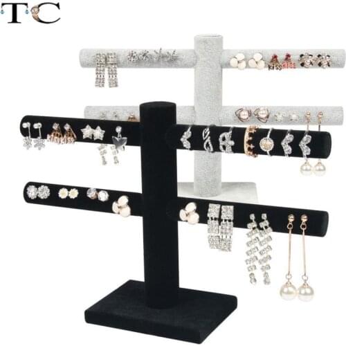 Earrings Display Rack Jewelry Rack Jewelry Props Ear Studs Display Holder Stand Creative Detachable Earring Rack
