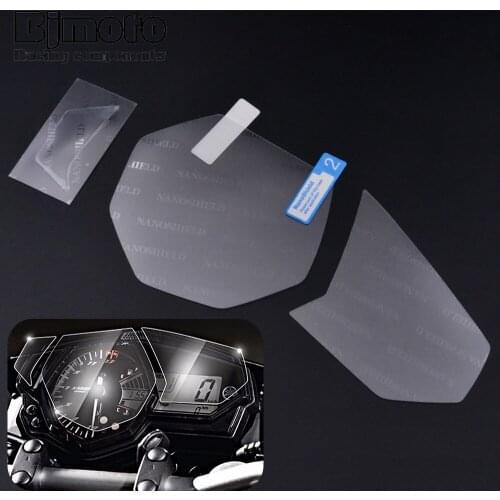 Motorcycle Tachometer Lens Instrument Sticker Speedometer Film MT03 YZFR3 Screen Protector For Yamaha YZF-R3 MT-03 2015 16 17