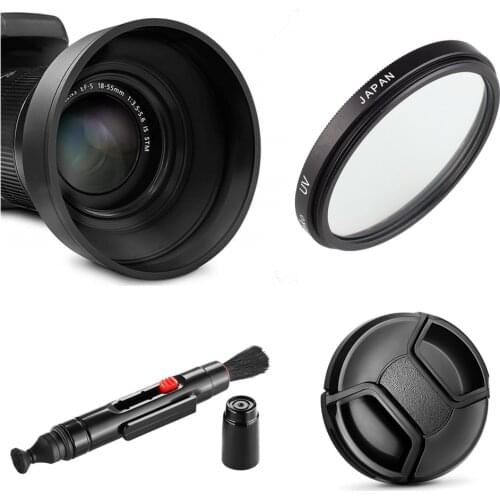 LimitX UV Filter + Lens Hood + Lens Cap + Cleaning Pen for Nikon CoolPix P950 P900 P900s Kodak PIXPRO AZ901 Digital Camera