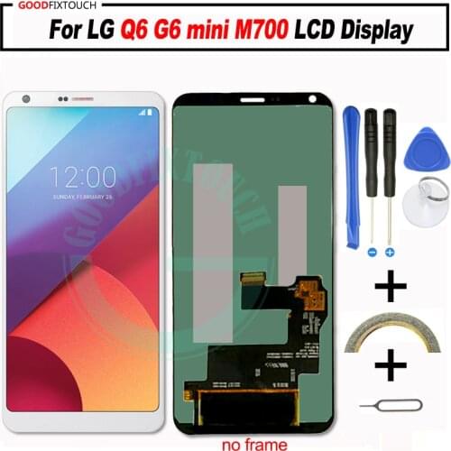 5.5" For LG Q6 M700 M700A LCD Display For LG G6 Mini LCD Touch Screen with Digitizer Replacement LCD Screen For LG Q6 Display