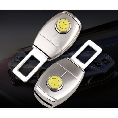 1Pc Car Safety Belt Extender Seat Belt Padding Extension Buckle Car metal Accessories for Tesla model 3 y s x Car Accessories