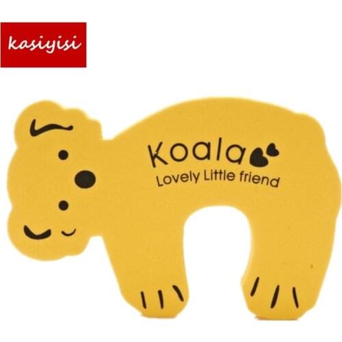 10pcs/Lot Door Protect Lock Buckle Baby Anti-Pinch Protecter Door Guard For 0-3 Y