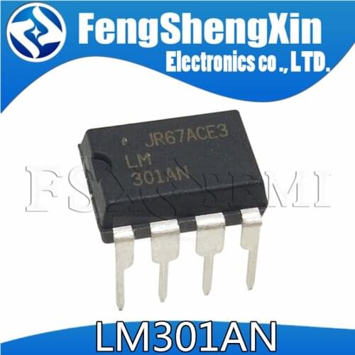 10pcs/lot LM301AN DIP-8 LM301 Operational Amplifiers IC