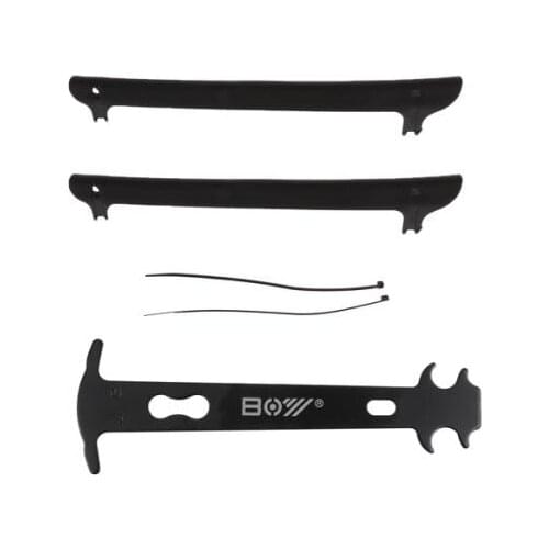 2Pcs Bicycle Chain Frame Protector Mountain Bike Chainstay Protective Guard Pad + Indicator Chain Checker