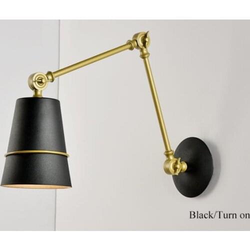 2018 New Modern white black Wall Lamps Industrial Lamp