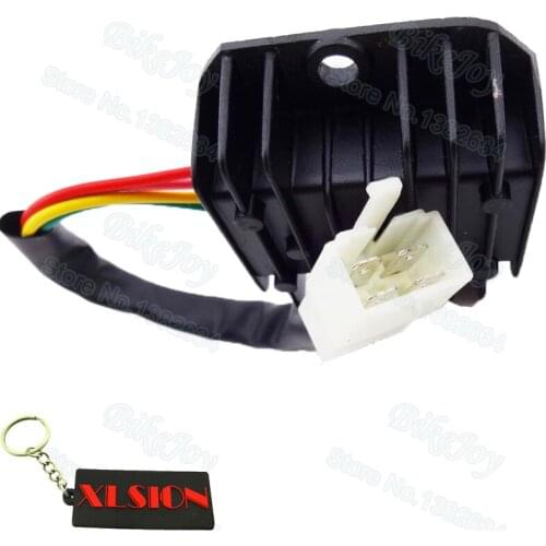4 Wires Voltage Regulator Rectifier For GY6 50cc 125cc 150cc Moped Scooter ATV Quad Go Kart Motorcycle Motocross