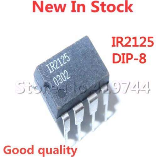5PCS/LOT 100% Quality IR2125 IR2125PBF DIP-8 Bridge Driver In Stock New Original