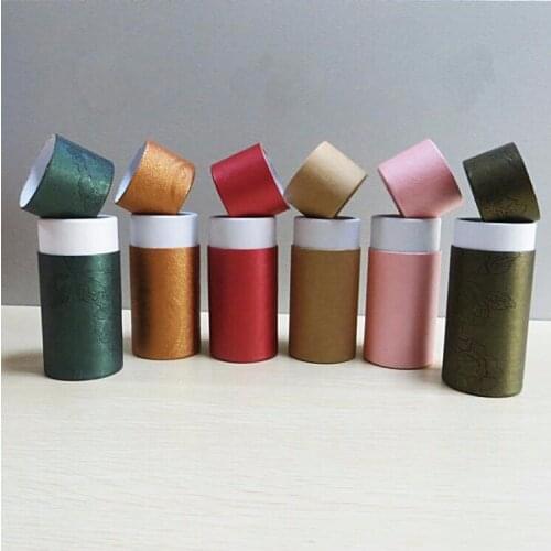 50pc 10/20/30/50/100ml Oil bottle packaging box kraft paper tube packing box dropper bottle round cardboard Lipstick Perfume box