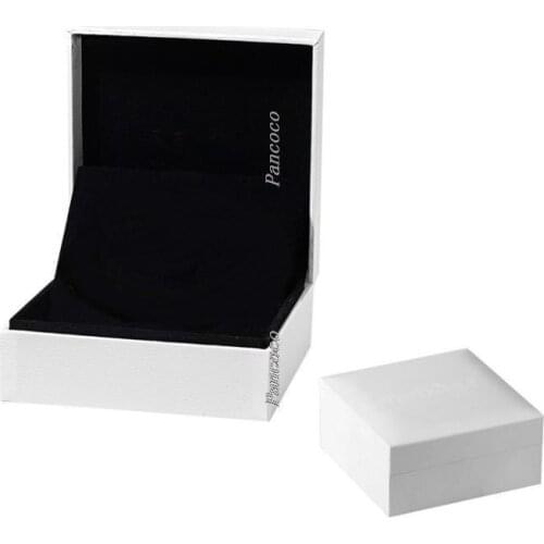 9*9*4 cm Packaging Paper Box Display For Women Charm Bead Ring Earring Bracelet Necklace Gift Pandora Jewelry