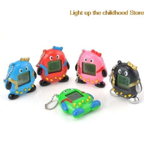 Pets Nostalgic Virtual Pet Cyber Pet Digital Pet Tamagotchi Penguins E-pet Gift Toy Handheld Game Machine