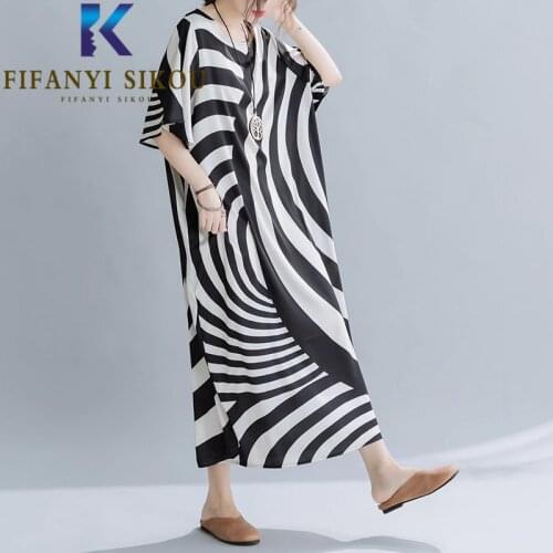 FIFANYI SIKOU Flared Summer Dresses