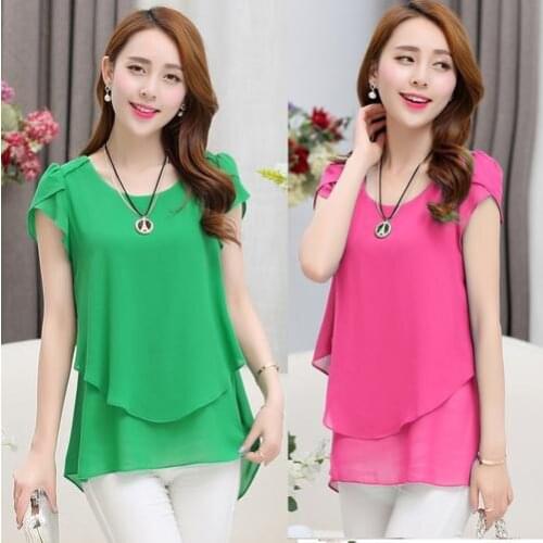 FashionLogo Printing T Shirts Womens brown Short Sleeve Fashion Blue 100% cotton Female T-Shirts