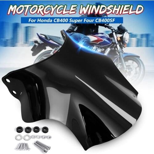 Motorcycle Front Windshield for Honda Hornet Cb400 Cb600 Cb400Sf Cb750 Cb900 Cb919 Cb250 Cb 400 600 750 900 919 250