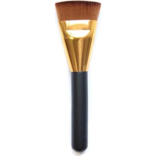 Best Deal Good Quality Women Professional Cosmetic Flat Contour Brush Face Blend Foudation Powder Makeup Brush 1PC