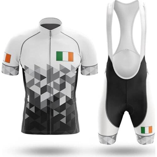 2021 Hot Sale Ireland Cycling Sets Bike Uniform Summer Cycling Jersey Set Road Bicycle Jerseys MTB Breathable 15 Choices