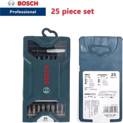 Drill Bit Bosch Screwdriver Bit Set 25 Piece Set X Type Professional Drill Bit Mixed Set for Electric Screwdriver Power Wrench