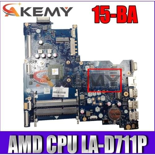 Original For Hp 255 G5 15-BA SERIES Laptop Motherboard 860354-601 858588-601 BDL51 LA-D711P DDR3 MB 100% Tested Fast Ship