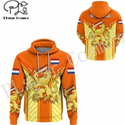 PLstar Cosmos 3DPrint Netherlands Flag National Culture Country Amazing Harajuku Streetwear Funny Unisex Hoodies/Sweatshirt/Zip3
