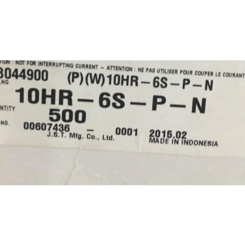 10HR-6S-P-N Connectors terminals housing 100% new and original parts (P)(W)10HR-6S-P-N