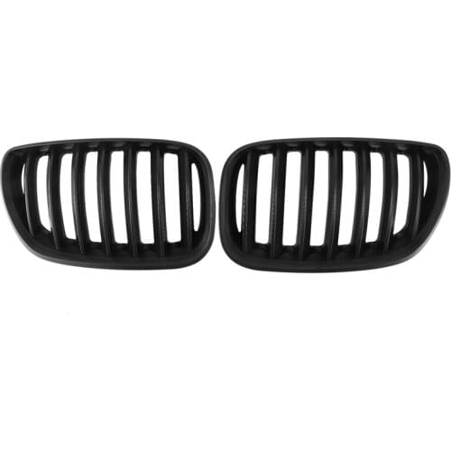 Car Grilles Mesh Professional Modification ABS Auto Grill for BMW X5 Series E53 04-06 51137113733 51137113734