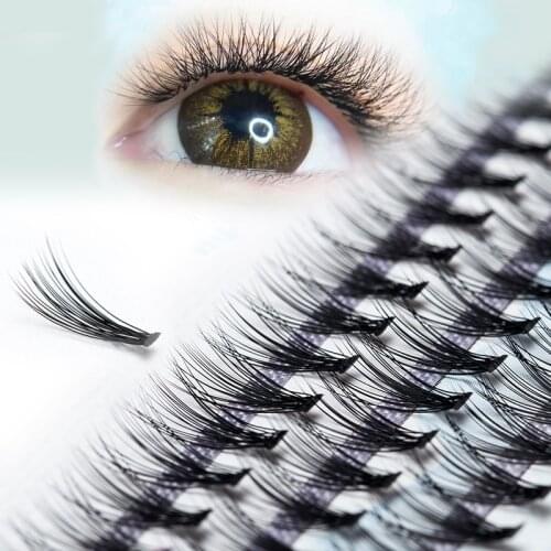 10D/20D/30D Beauty Women Girls False Eyelashes Wave Individual Eyelash Extension Mink Black Soft False Eye Lashes Baby/C/D Curl