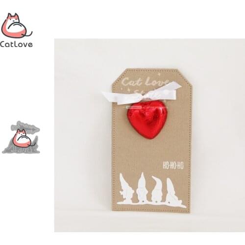 Christmas Elfin Series Metal Cutting Dies Scrapbooking Stencil Die Cuts Card Making Decorative Craft Embossing New Dies For 2019