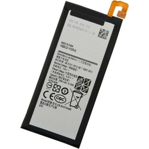 1x 2400mAh 3.85VDC EB-BG570ABE Replacement Battery For Samsung Galaxy On5 2016 Edition G5700 G5510 J5 Prime