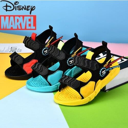 Marvels super cool summer new boys' sandals in big kids beach shoes Boys soft and breathable lightweight mecha sandals