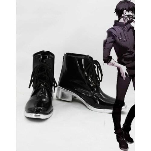 Tokyo ghoul Cosplay Shoes kaneziki Anime Battle Boots High Quality Tailor Made