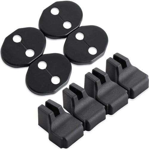 4Pcs Car Door Lock Protector Cover + 4Pcs Door Check Arm Protection Cover For Mazda 6 MX-5 2007 2008 2009 2010 2011 2012