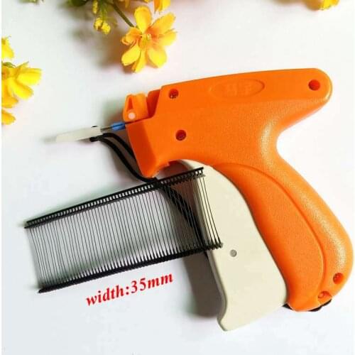 1set Tagging Gun +1000pcs or 5000 pcs 35mm black Barbs, Clothing Garment Price Brand Label Tagging Price Clothes Tag Gun