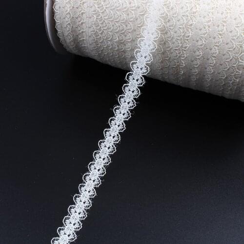 15mm Beige Lace Ribbon Trims DIY Sewing Garments Accessory 5yards/lot