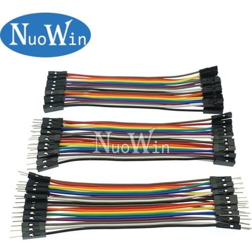Dupont Line 20pin 10CM 20CM 30CM Male to Male + Female to Male + Female to Female Jumper Wire Dupont Cable for arduino DIY KIT