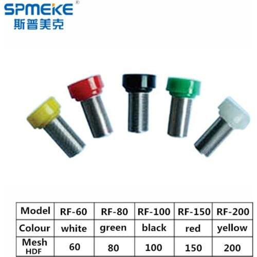 Spmeke 2 points 3 points paint filter before spray gun 80/100/150/200 mesh stainless steel filter element