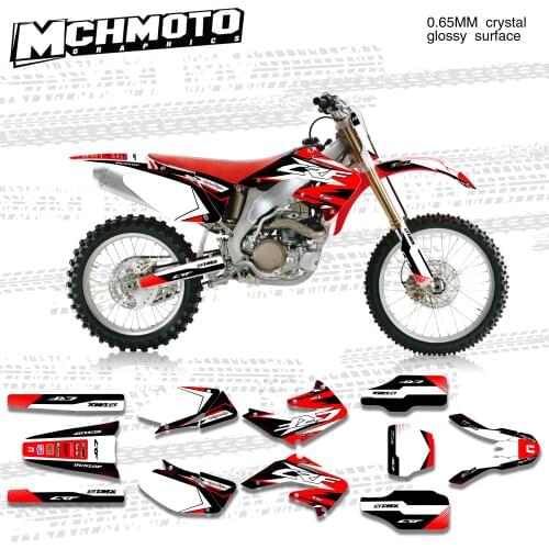 MCHMFG Graphics Kit for Honda 02-03 04 CRF450R 2002 2003 2004 450R Motocross Decals
