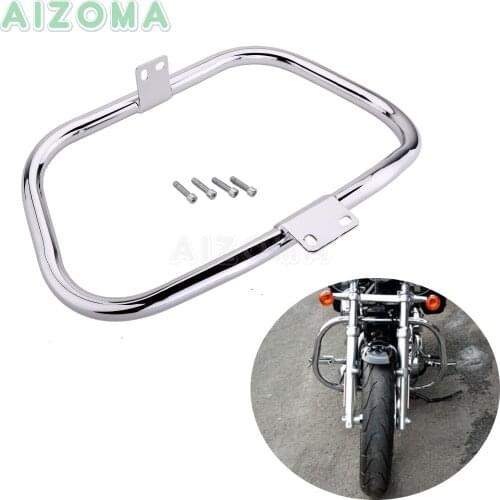 Chrome Highway Engine Gurad 1.25" Crash Bars for Harley Sportster XL883 XL1200 Iron Forty-Eight Custom Seventy-two 2004-2019