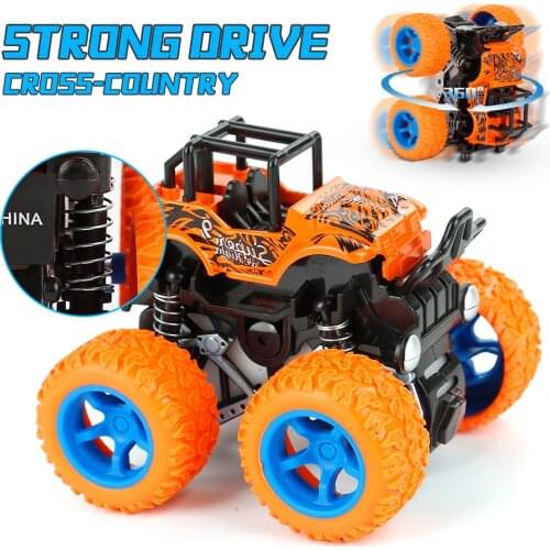 Inertia Four-Wheel-Drive Vehicle Children Simulation Model Car Anti-Shatterproof Toy Car Baby Car Model