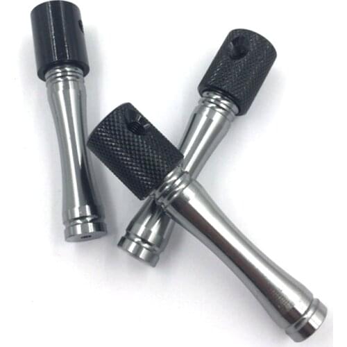 Quality Metal Pipes Portable Tobacco Pipe Smoking Pipe Gift Mill Smoke Narguile Grinder Cigarette Holder Mouthpiece