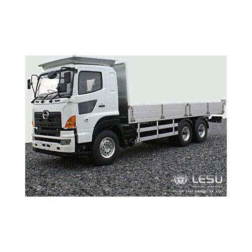 LESU RC HN700 6*4 Flatbed Truck Trailer Bucket Model Car Motor DIY Tmy 1/14 TH02012