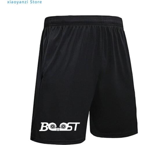 Men sportswear shorts Car Racing Print Boost Turbine Creative Pattern Design Comfortable Breathable joggers pants short