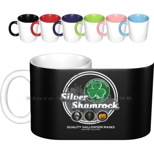 Silver Shamrock Novelties : Halloween Lll-Season Of The Witch Ceramic Mugs Coffee Cups Milk Tea Mug Silver Shamrock Novelties