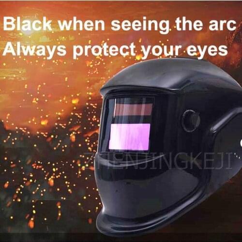 Fully Automatic Dimming Welding Mask Head-mounted Welding Cap Protective Mask Hat Solar Helmet Protective Equipment