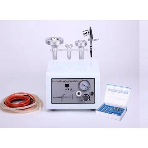 Portable 3 in 1 body vacuum shaping diamond peeling facial care injusion lifting spa device