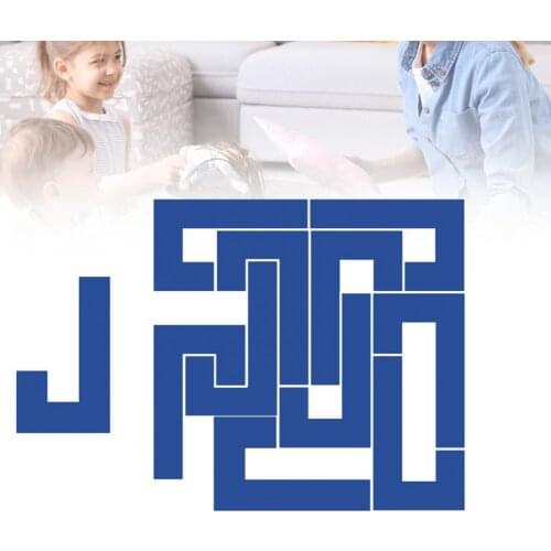 Russian Blocks Puzzle Easy To Store Creative Thinking Acrylic Brain Teasers Toy Kids Educational Toys for Children Gifts