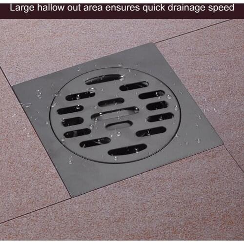 Heavy Duty Thickened Deodorizing Floor Drain Stainless Steel Shower Ground Drainer Waste Strainer Home Bathroom Accessories