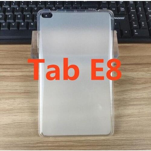 Slim Waterproof Soft Silicone Rubber Silicon Shell TPU Gel Funda Capa Coque Case For Lenovo Tab E8 TB-8304F TB-8304L 8" Tablet