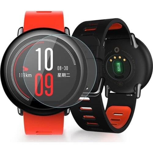 For Xiaomi Huami Amazfit Pace Tempered Glass 9H Explosion Proof Guard Screen Protector Glass Film For Xiaomi Huami Amazfit Pace
