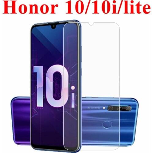 2pcs/lot Tempered Glass for Huawei Honor 10i 10 Lite 20 lite 10Light Hauwei i Onor Protective Glas Screen Protector